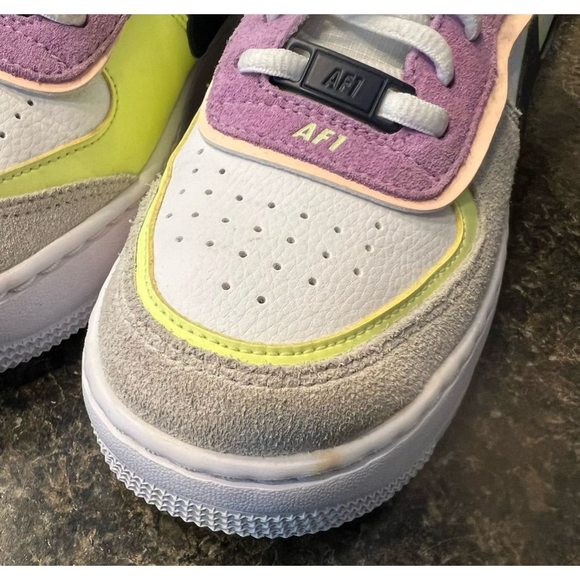 NIKE WMNS AF1 SHADOW ‘CRIMSON TINT VOLT - Picture 9 of 12